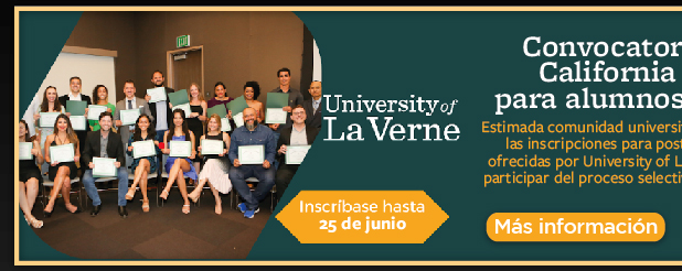 Convocatoria de becas parciales, University of La Verne, 2024-2025 (Más información)
